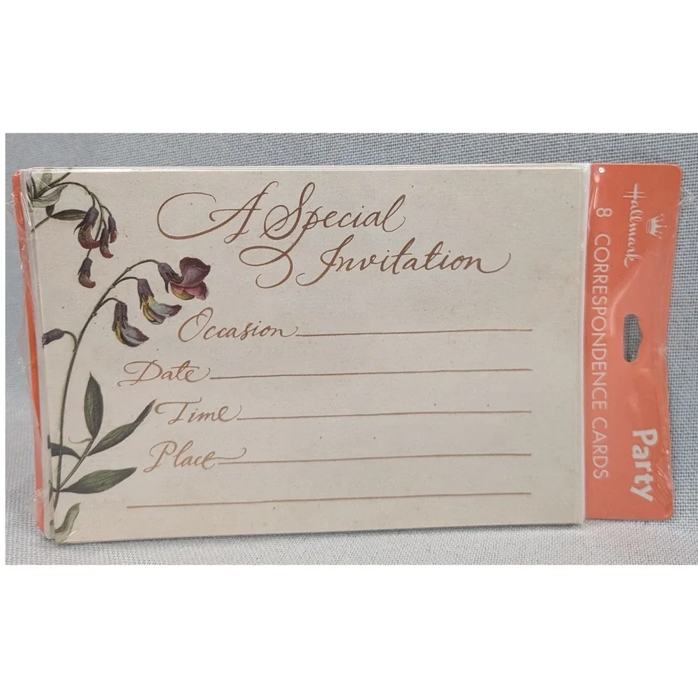 Hallmark Ampad Stationery Lot Unisex OS Mixed GOOD Cards Envelopes Invitations